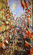 Claude Monet Rue Montorgueil, oil painting picture wholesale